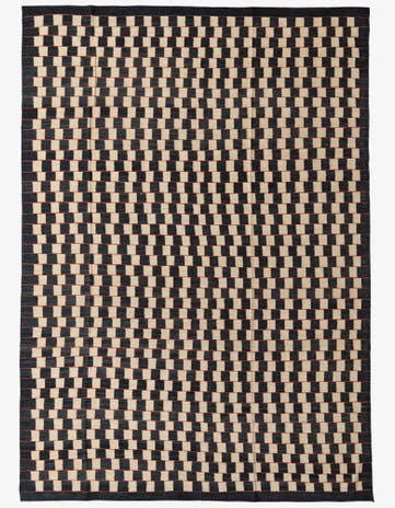 8' x 11' 4 Hand Woven Kilim Modern Wool Rug