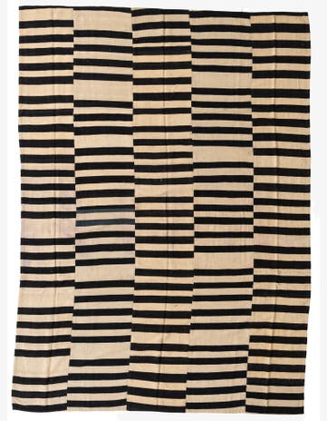 7' 3 x 10' 2 Hand Woven Kilim Modern Wool Rug