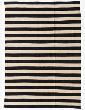 5' 7 x 7' 9 Hand Woven Kilim Modern Wool Rug