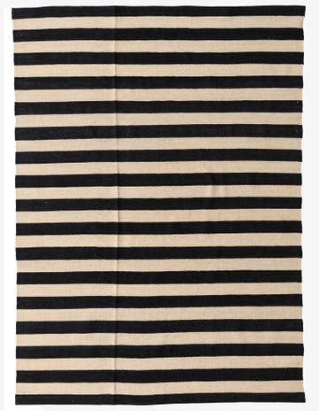 5' 7 x 7' 9 Hand Woven Kilim Modern Wool Rug