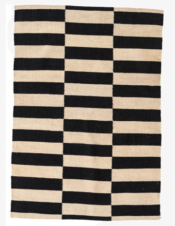 2' 7 x 3' 9 Hand Woven Kilim Modern Wool Rug