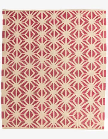 8' 6 x 9' 9 Hand Woven Kilim Modern Wool Rug