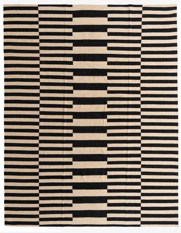 10' 2 x 13' Hand Woven Kilim Modern Wool Rug