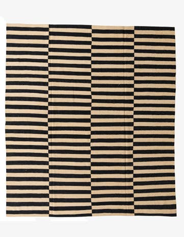 8' 8 x 9' 9 Hand Woven Kilim Modern Wool Rug