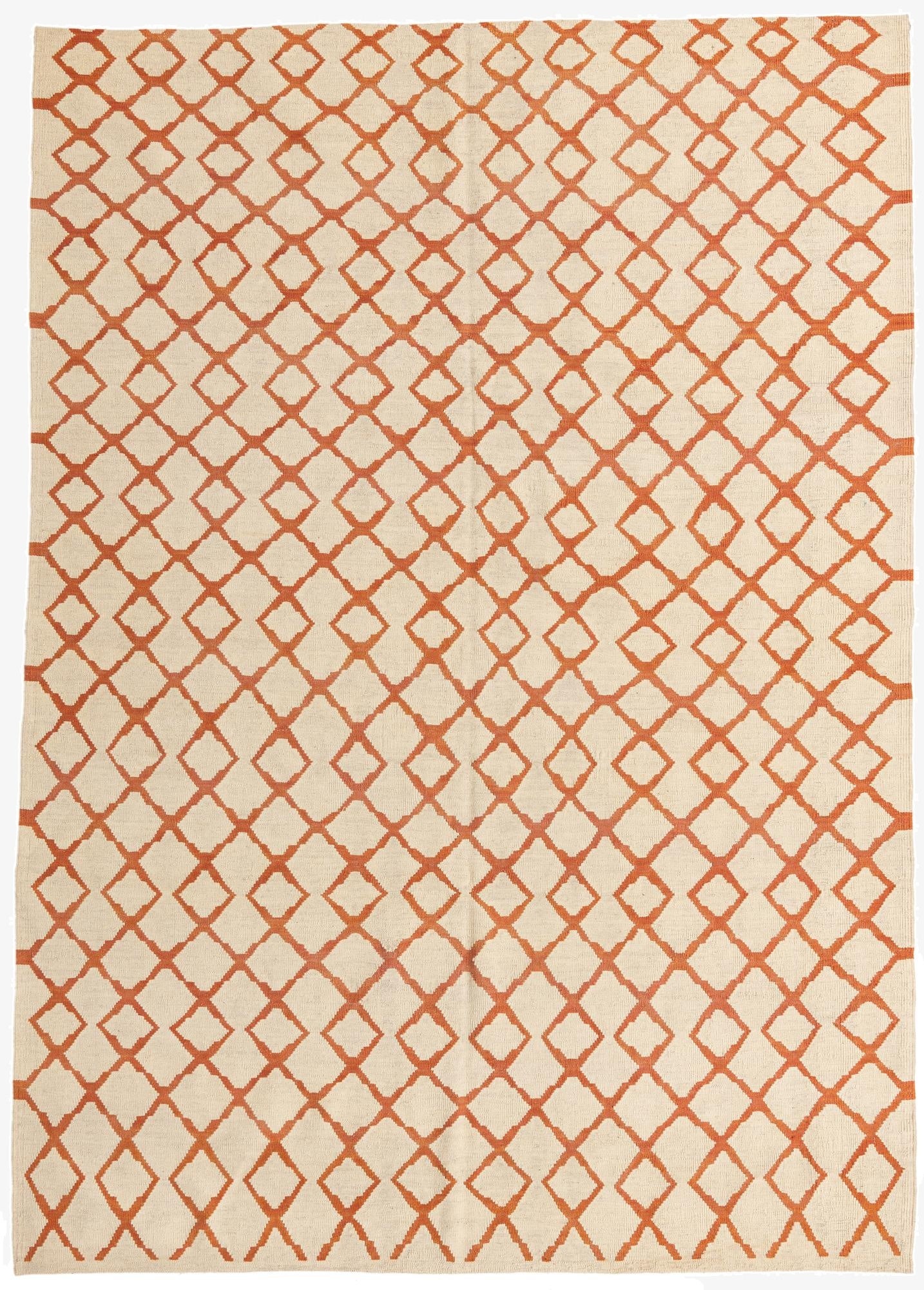 208cm x 295cm  Hand Woven Kilim Modern Wool Rug