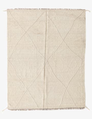 5' 1 x 6' 4 Hand Woven Kilim Modern Wool Rug