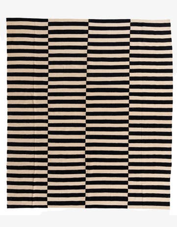 8' 4 x 9' 7 Hand Woven Kilim Modern Wool Rug