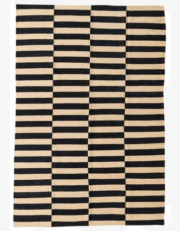 5' 3 x 7' 9 Hand Woven Kilim Modern Wool Rug