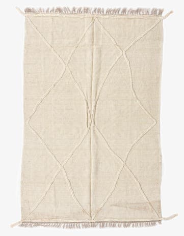 3' 10 x 6' Hand Woven Kilim Modern Wool Rug