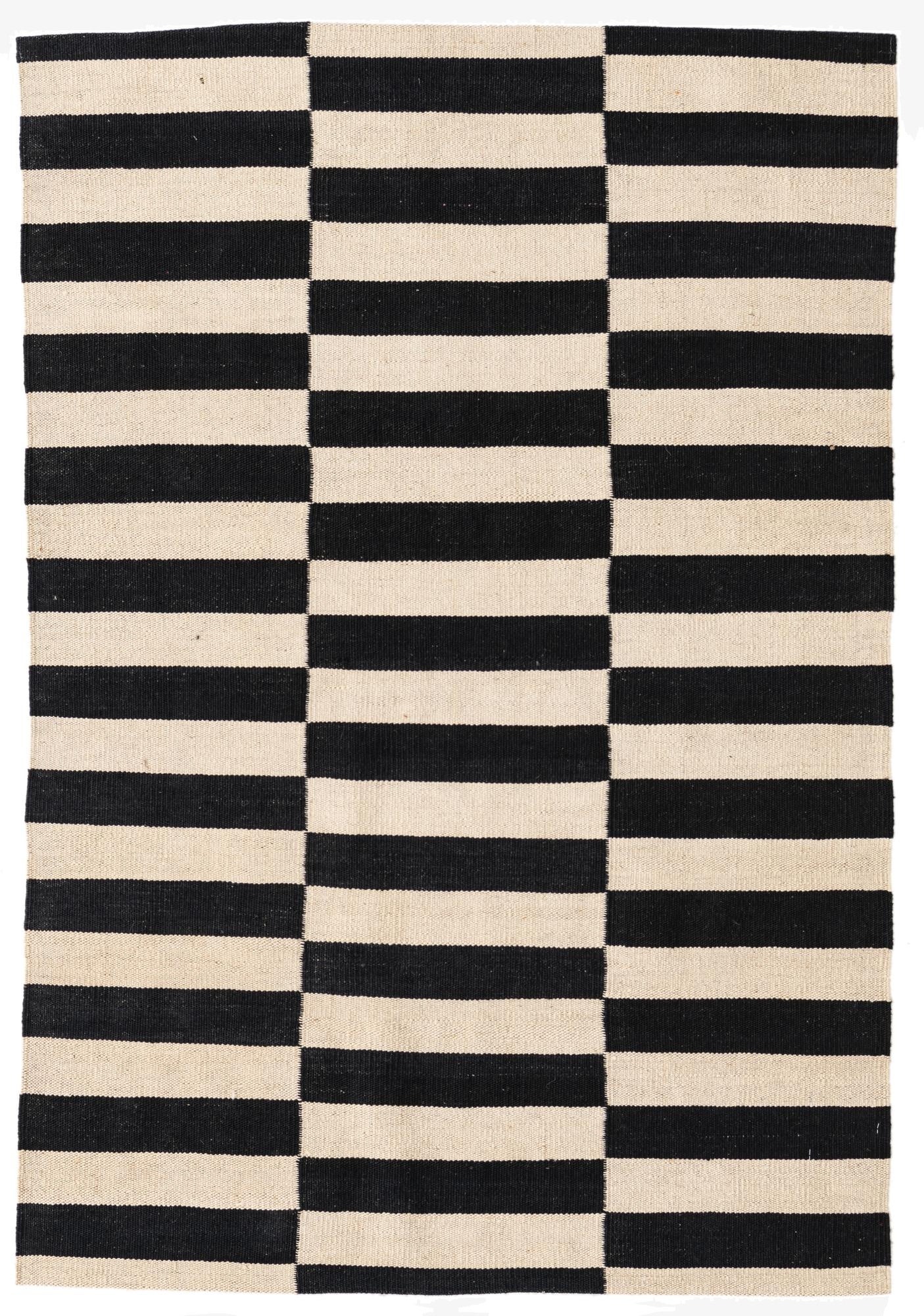 3' 3 x 4' 9  Hand Woven Kilim Modern Wool Rug