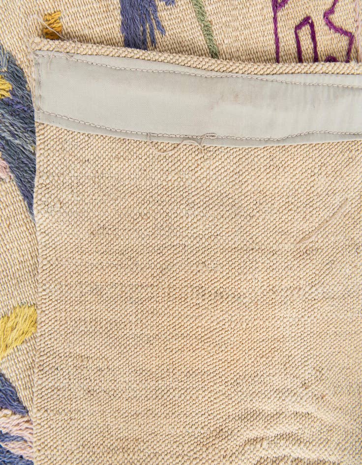 Detail image of 5' 7 x 7' 9  Hand Woven Kilim Suzani Wool Rug