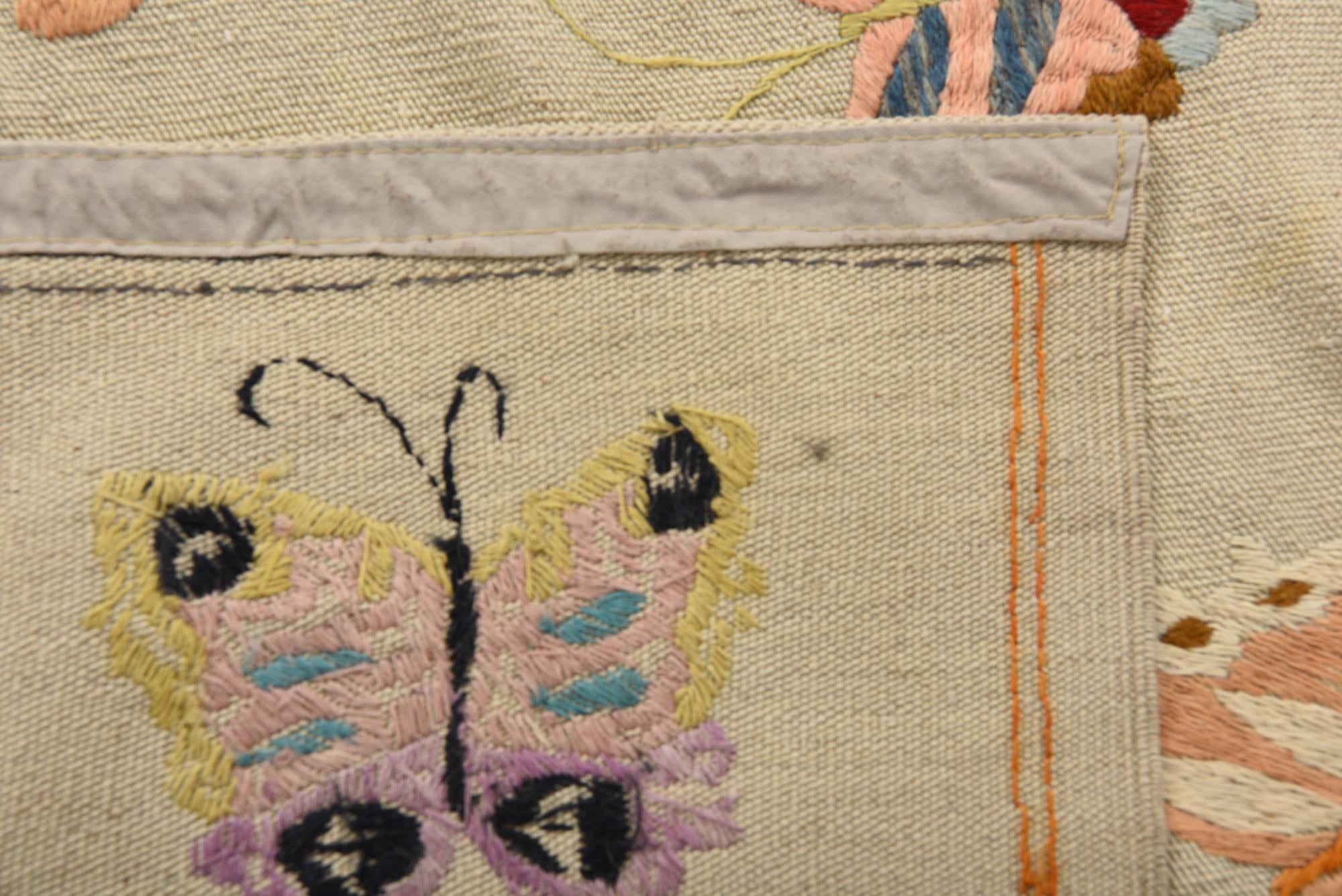 6' 9 x 9' 2 Hand Woven Kilim Suzani Wool Rug