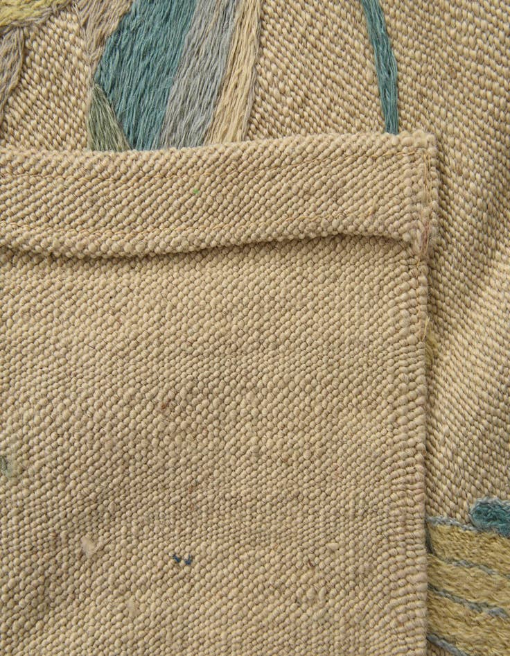 Detail image of 5' x 6' 1  Hand Woven Kilim Suzani Wool Rug