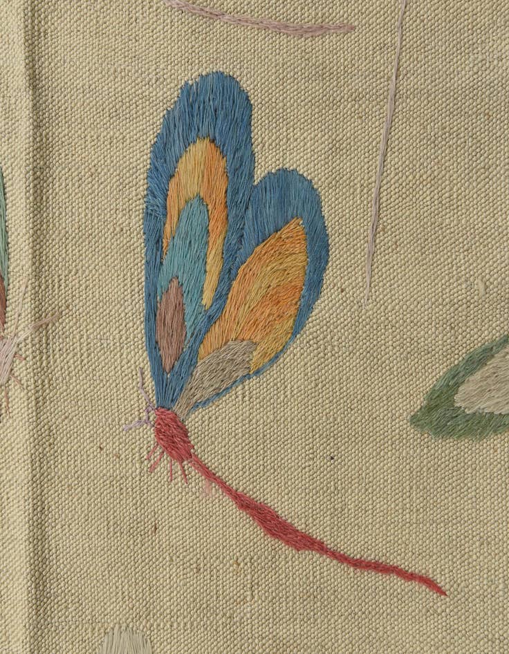 Detail image of 5' 10 x 7' 5  Hand Woven Kilim Suzani Wool Rug