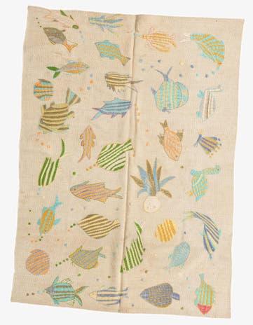 3' 11 x 5' 5 Hand Woven Kilim Suzani Wool Rug