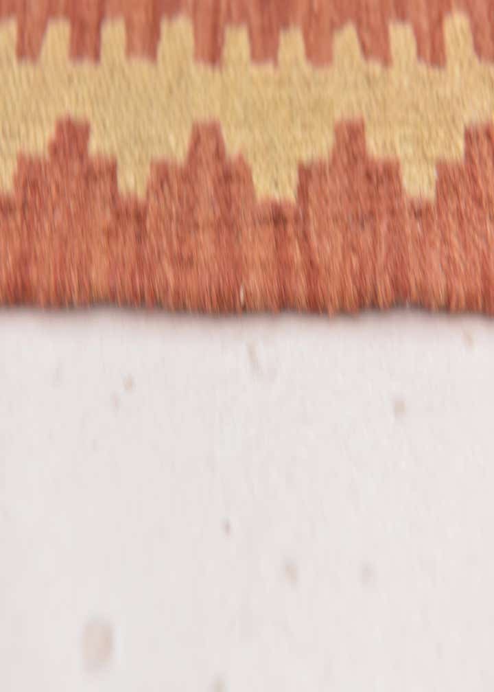 2' 9 x 4' 3 Hand Woven Kilim Waziri Wool Rug
