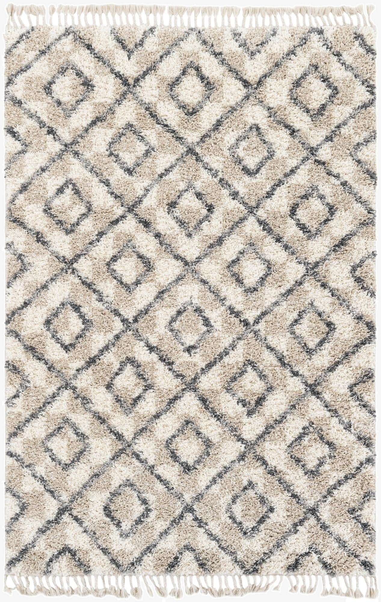 5' 3 x 7' 9 Lagom Shag Rug