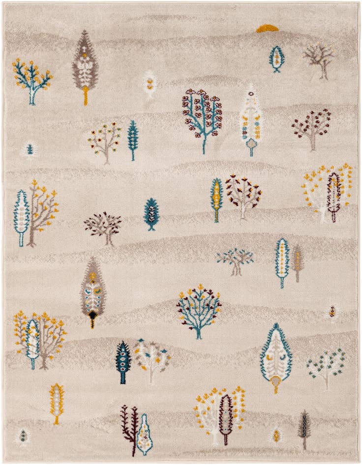 Detail image of 4' 1 x 6' 1 Laguna Rug