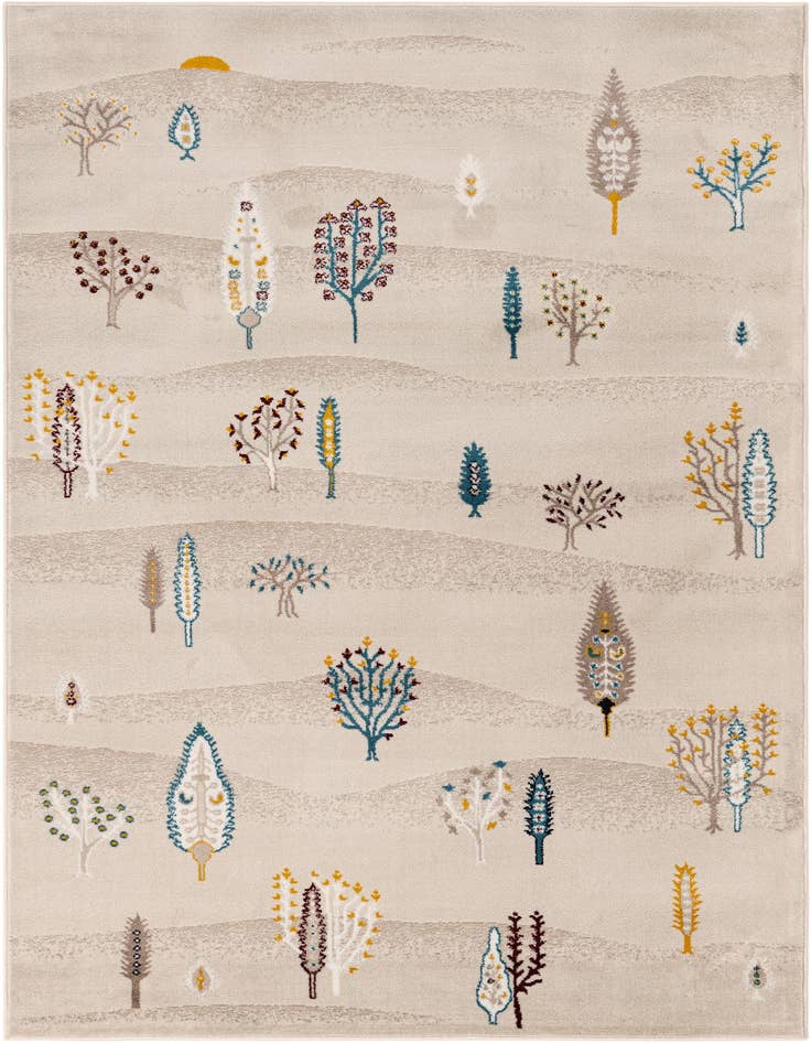 Detail image of 5' 3 x 8' Laguna Rug