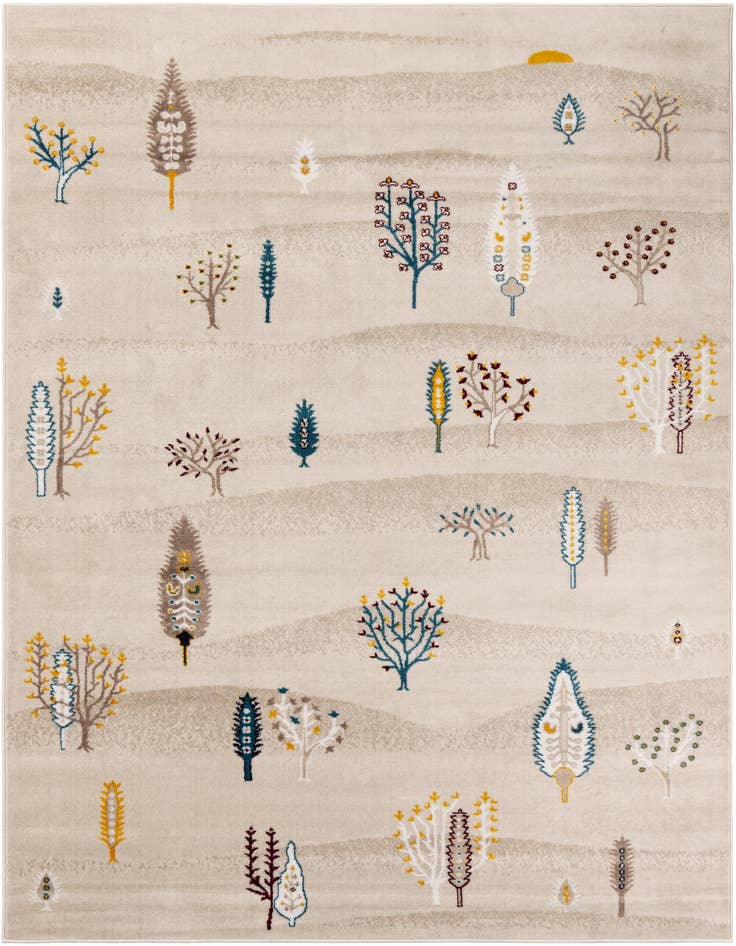 Detail image of 6' 1 x 9' Laguna Rug