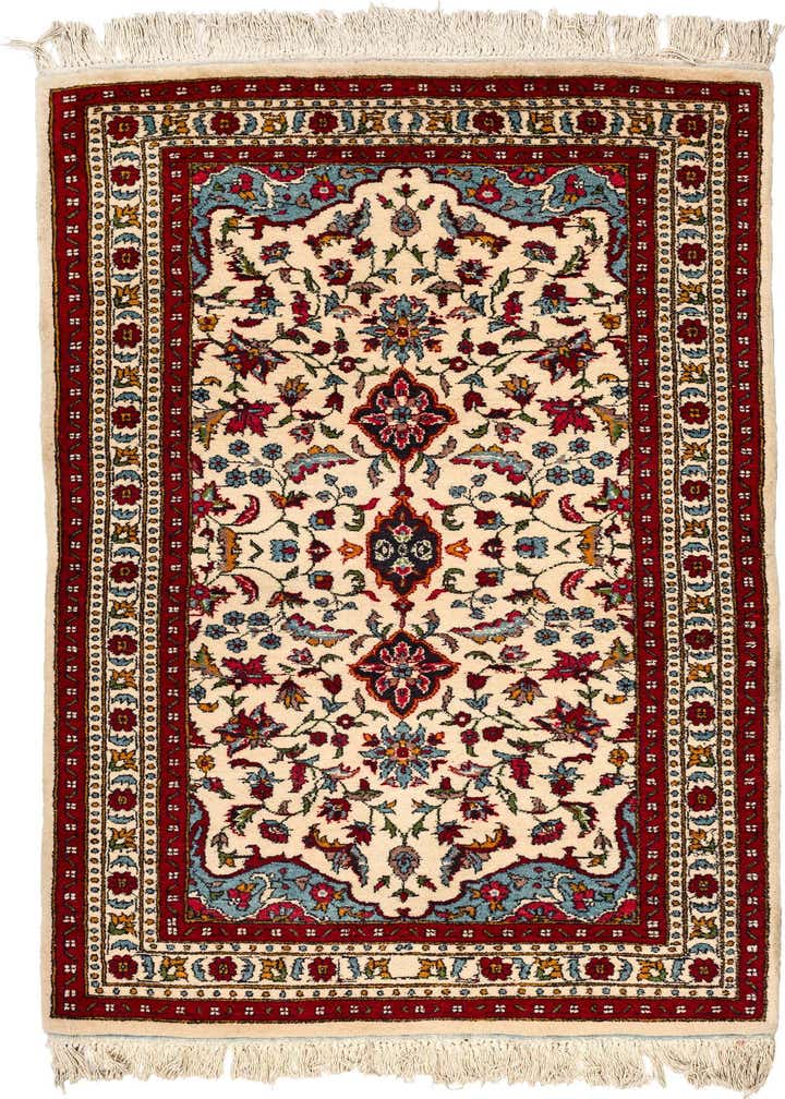 3' 2 x 5' 6 Hand Knotted Lahour Wool Rug