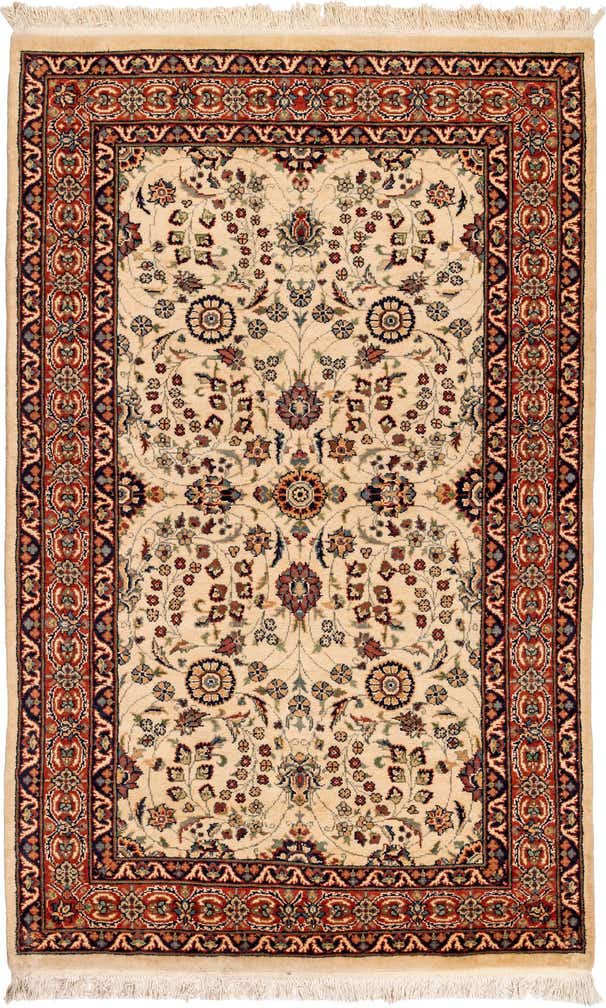 4' 1 x 6' 8 Hand Knotted Lahour Wool Rug