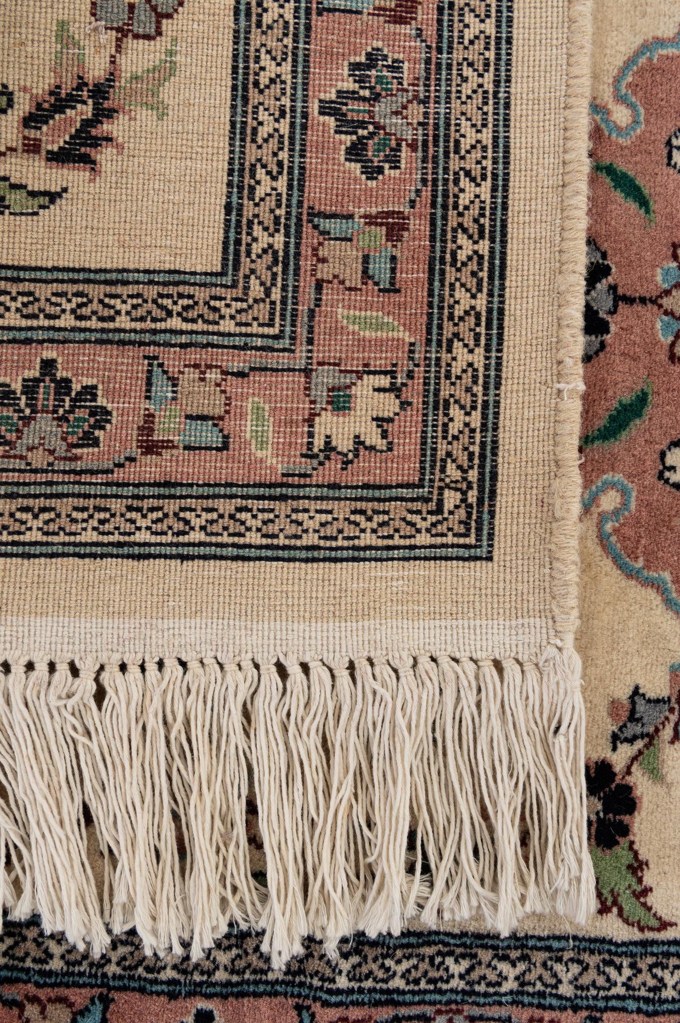 65cm x 95cm anudado a mano Lahour Alfombra Oriental Lana