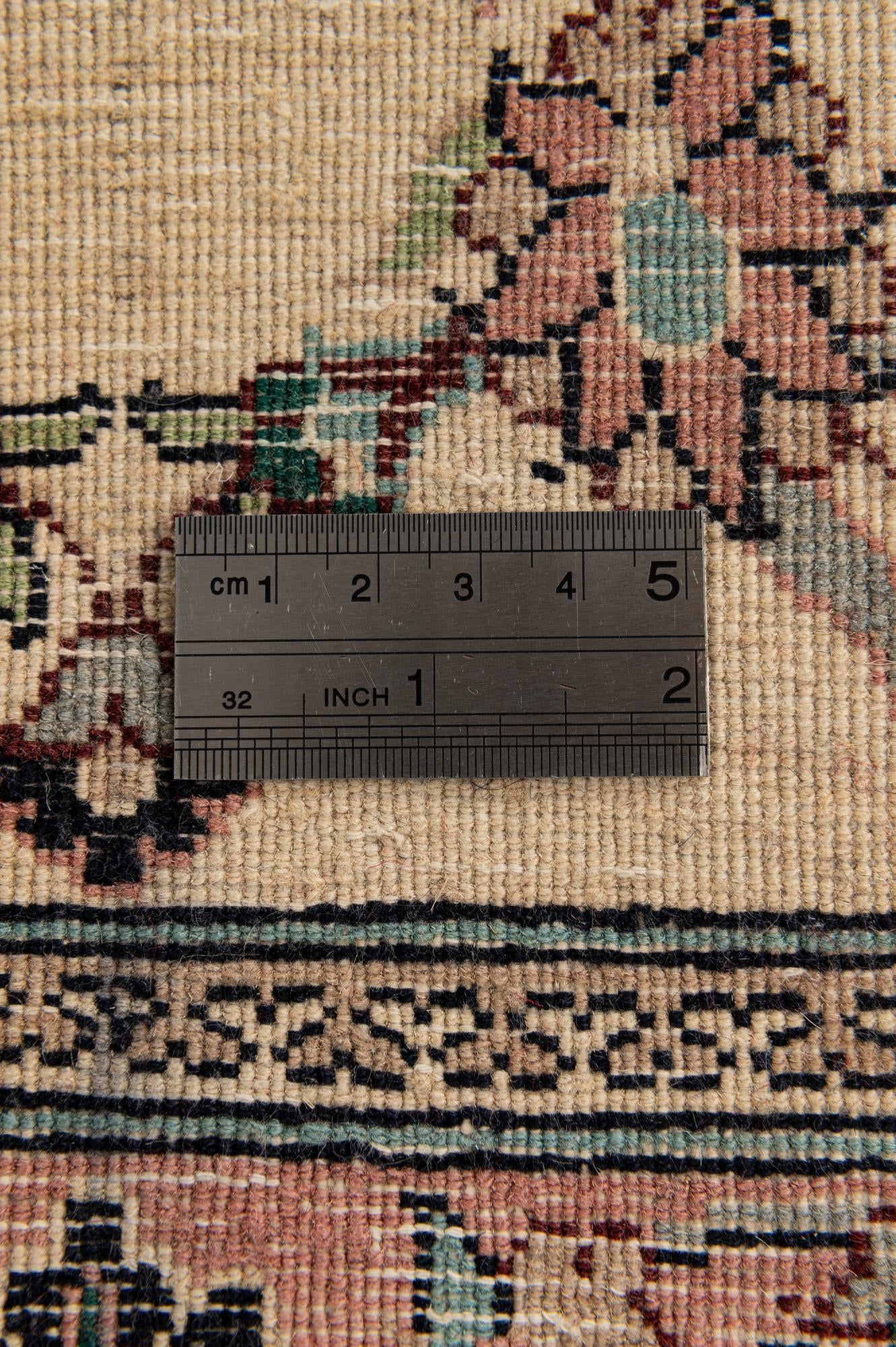 65cm x 95cm anudado a mano Lahour Alfombra Oriental Lana
