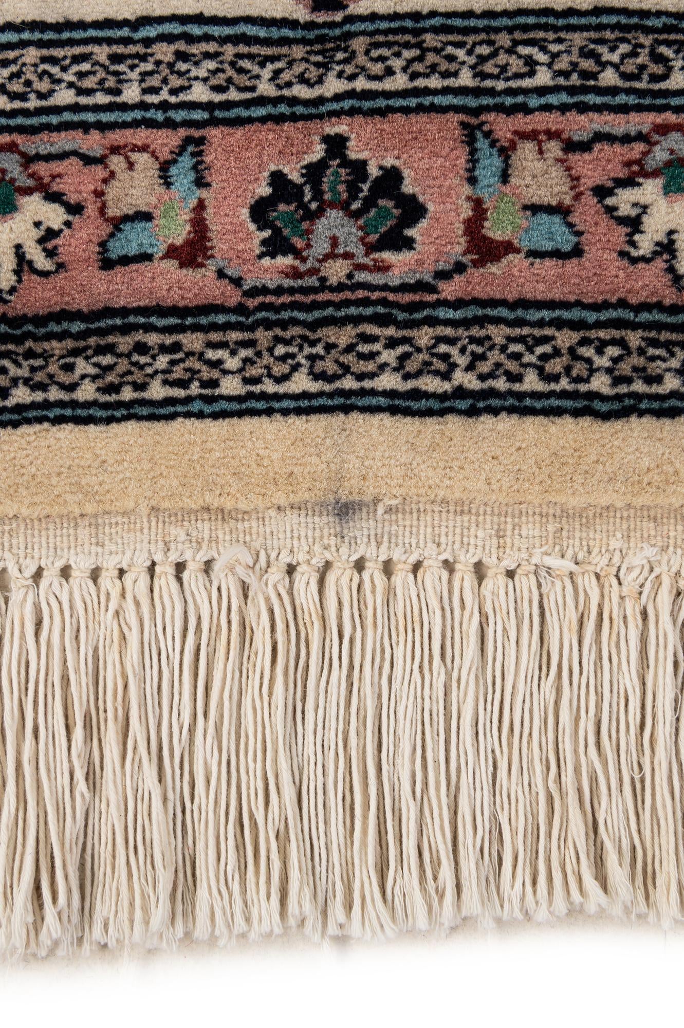 65cm x 95cm anudado a mano Lahour Alfombra Oriental Lana