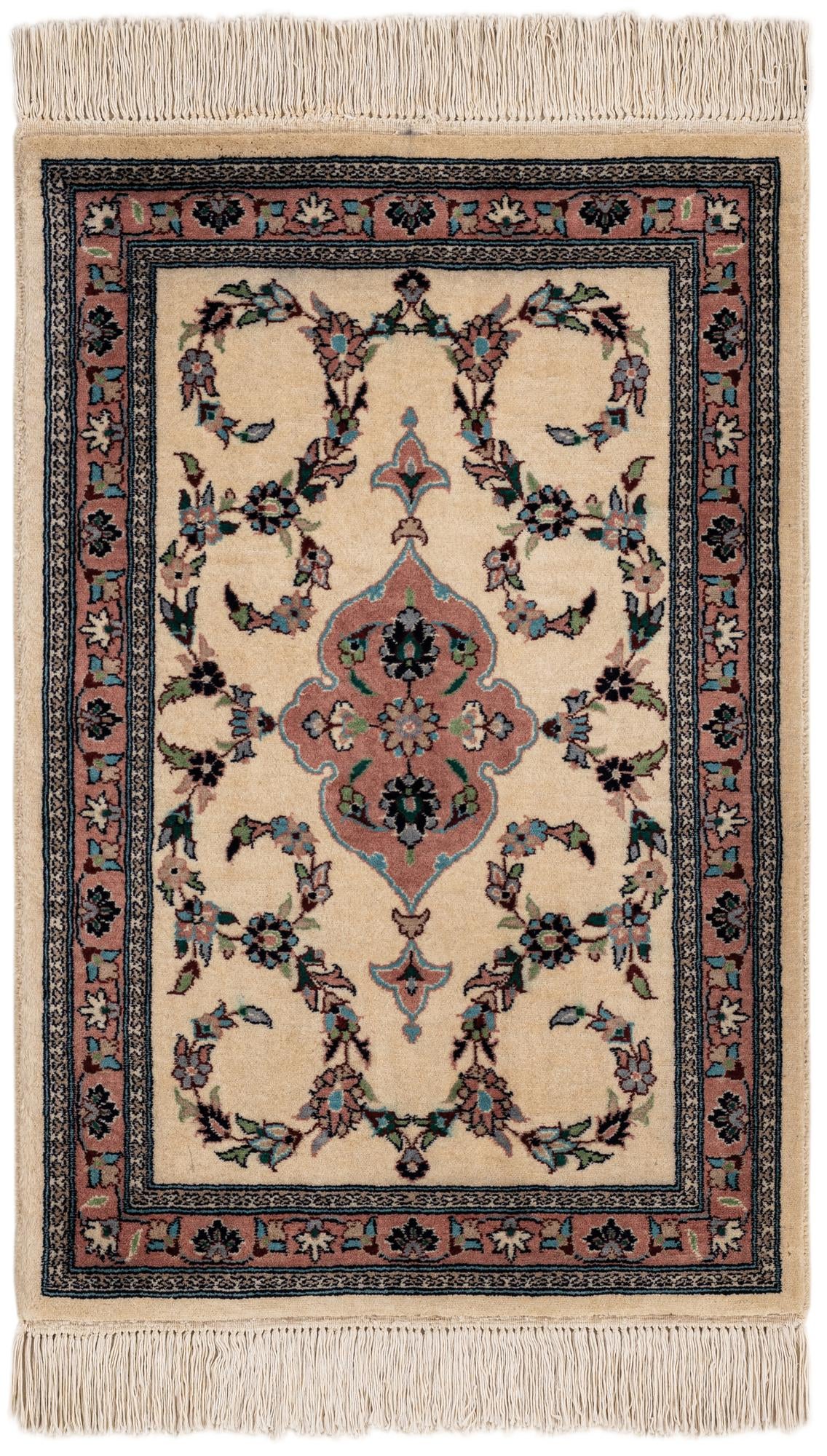 65cm x 95cm anudado a mano Lahour Alfombra Oriental Lana