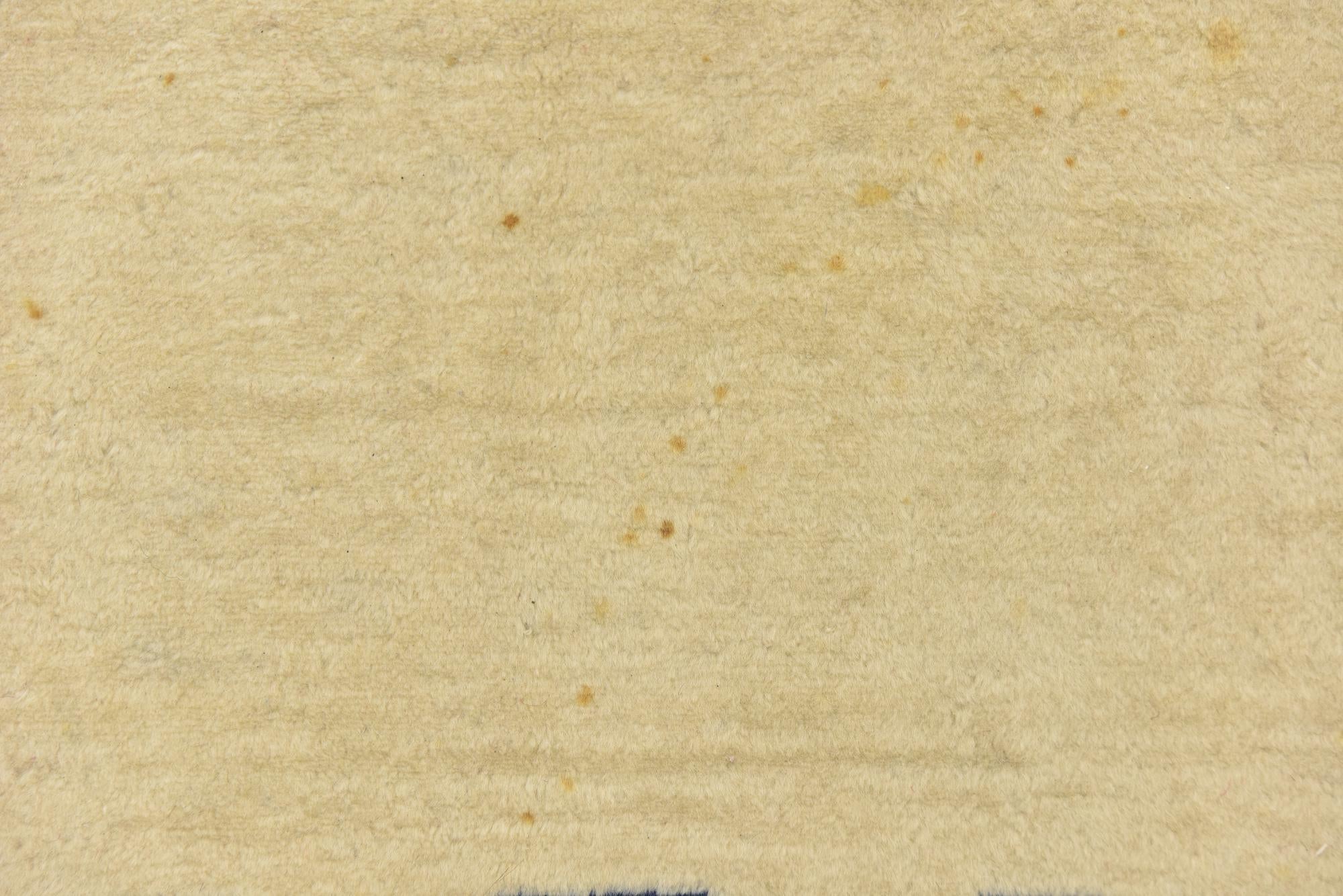 4' x 5' 10 Hand Knotted Lahour Oriental Wool Rug