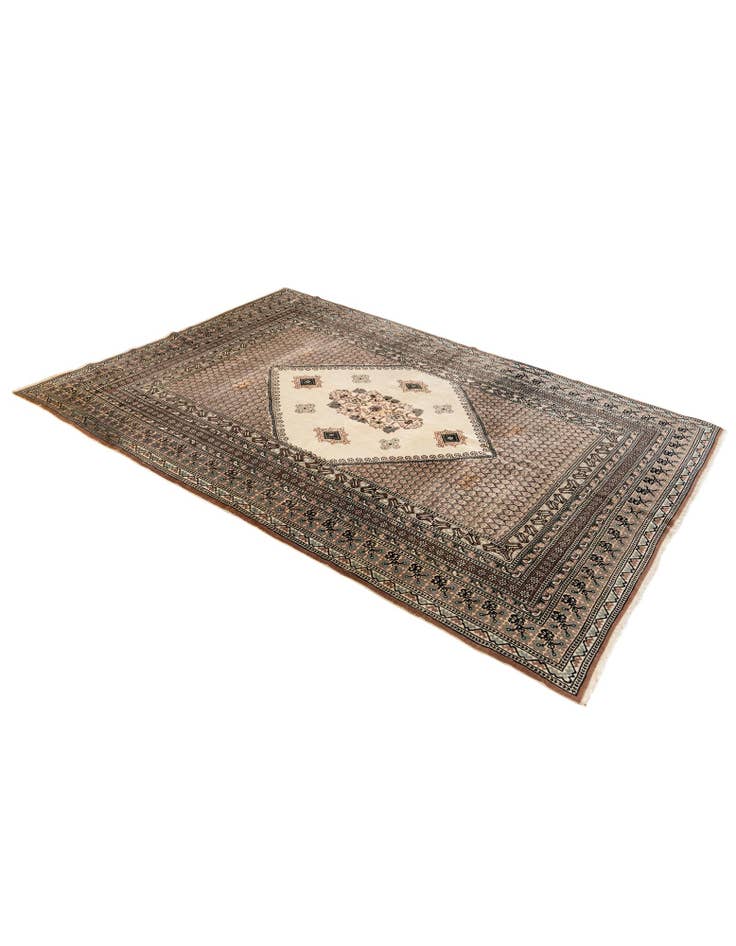 Detail image of 170cm x 240cm anudado a mano Lahour Alfombra Oriental Lana