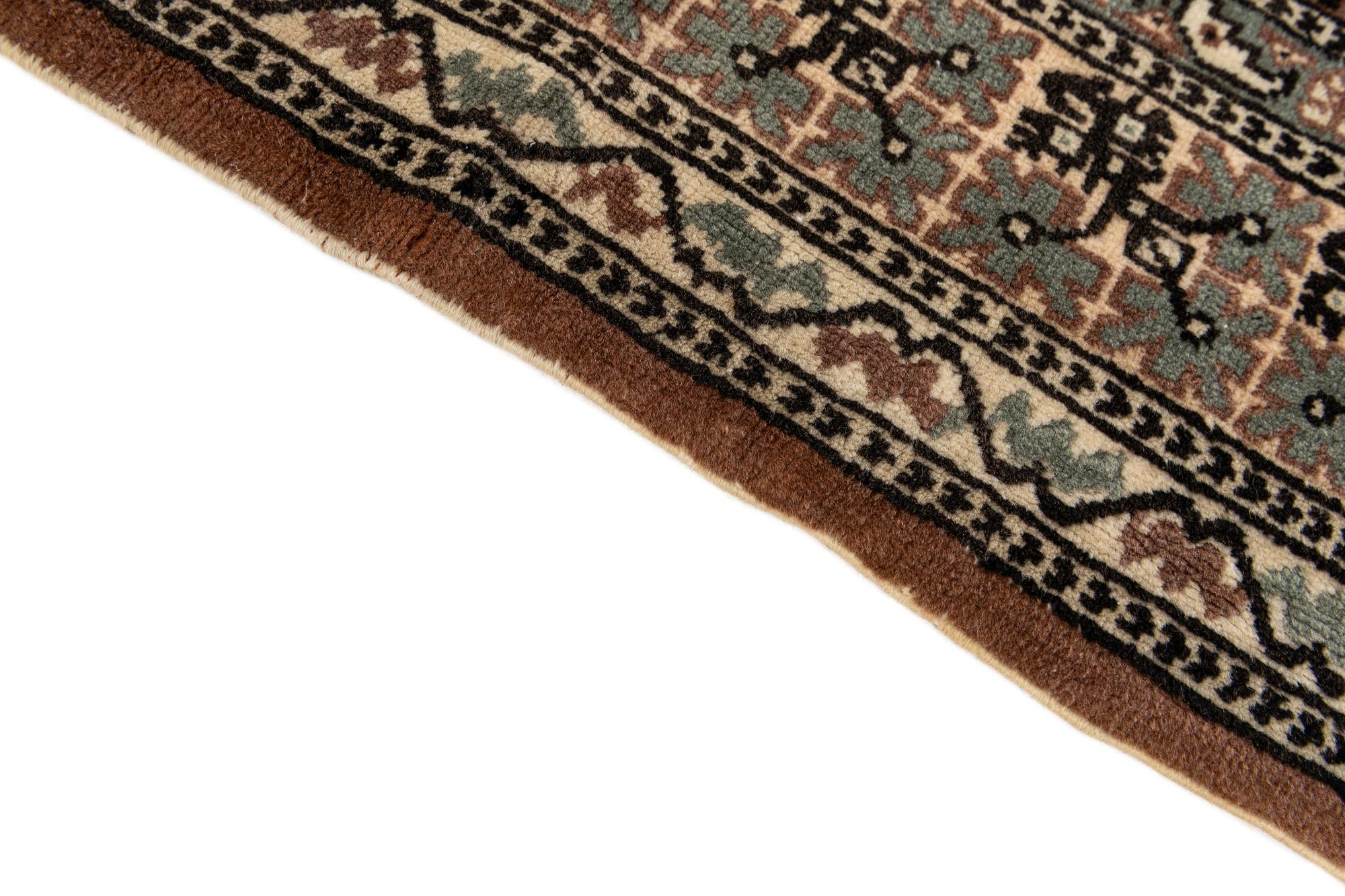 170cm x 240cm anudado a mano Lahour Alfombra Oriental Lana
