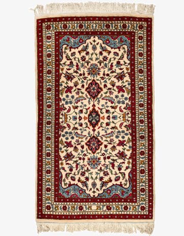 3' 2 x 5' 6 Hand Knotted Lahour Wool Rug