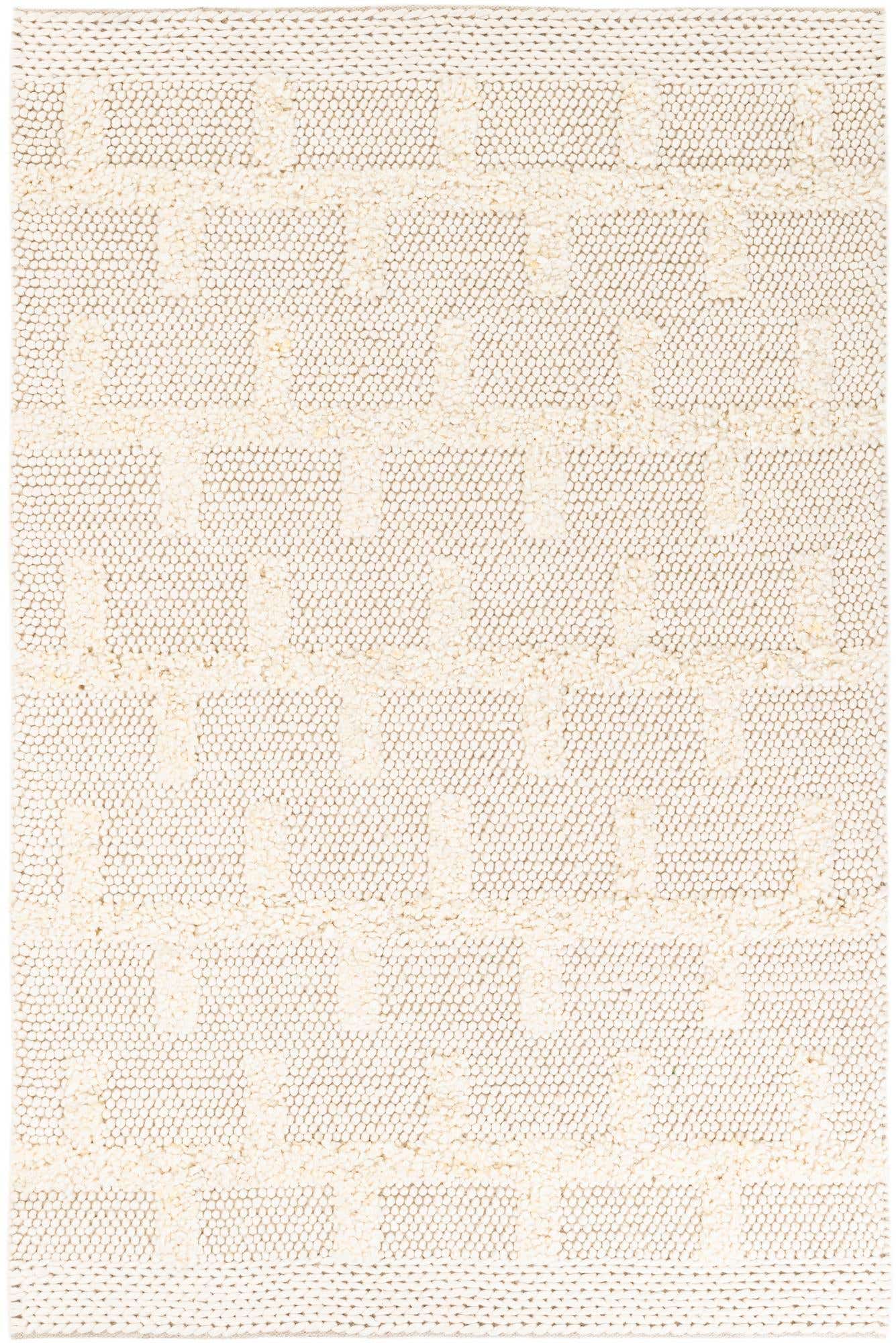 5' x 7' 8 Hand Woven Lana New Zealand Wool Rug