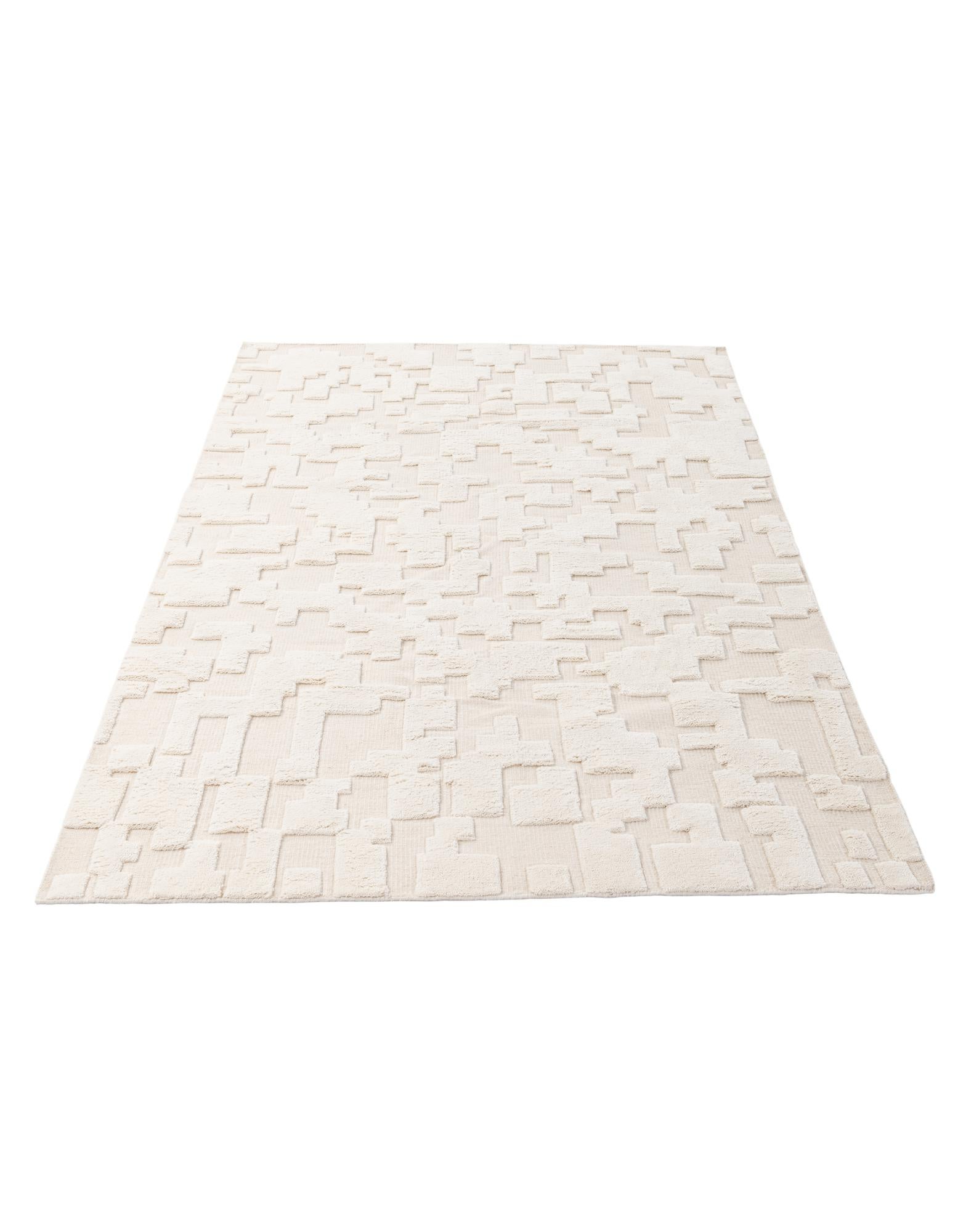 5' 2 x 8' 2 Hand Knotted Lana New Zealand Wool Rug
