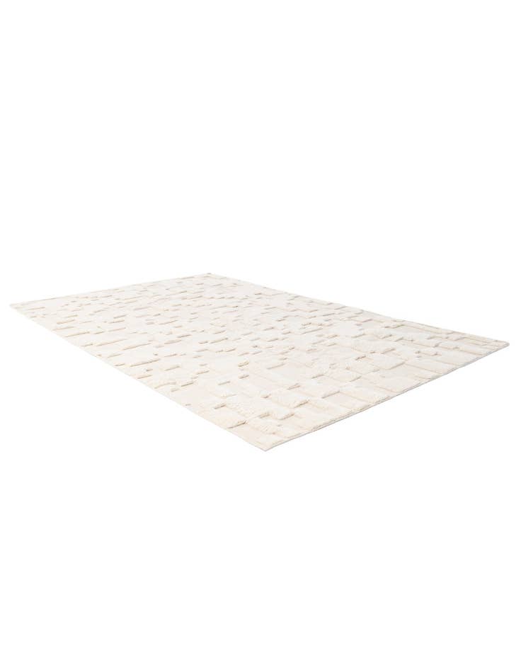 Detail image of 5' 2 x 8' 2 Hand Knotted Lana New Zealand Wool Rug