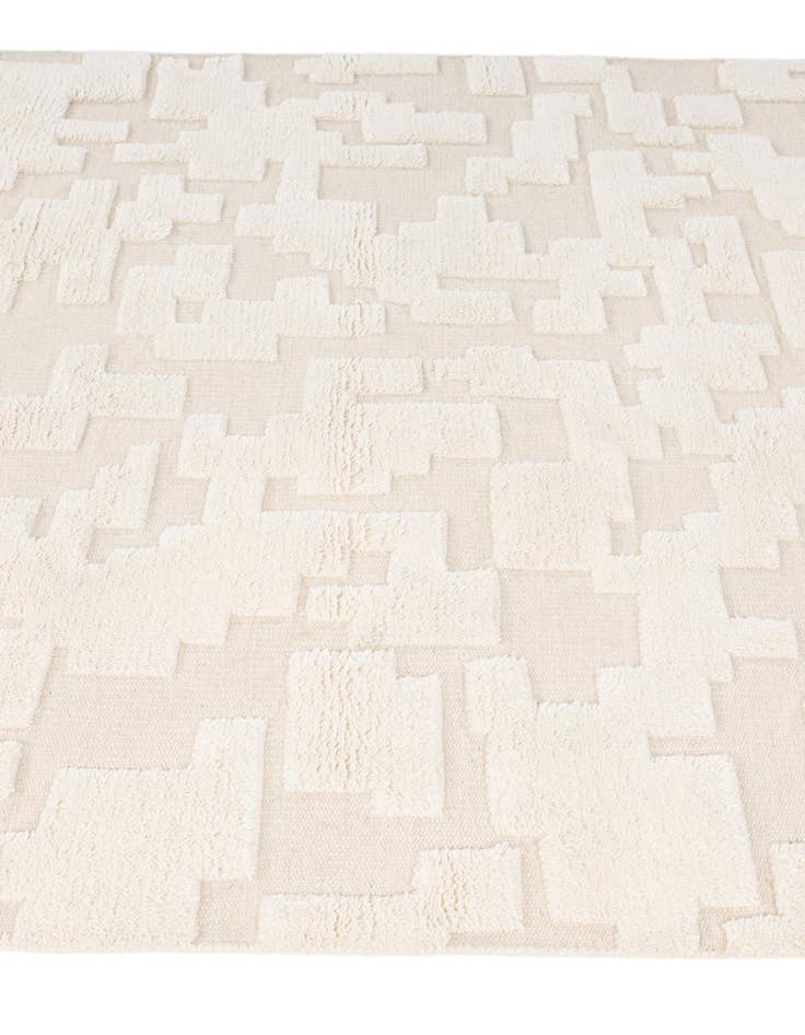 Detail image of 5' 2 x 8' 2  Hand Knotted Lana New Zealand Wool Rug