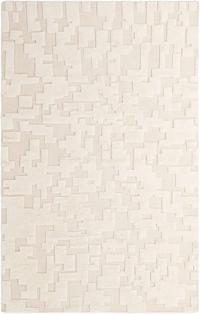 5' 2 x 8' 2 Hand Knotted Lana New Zealand Wool Rug