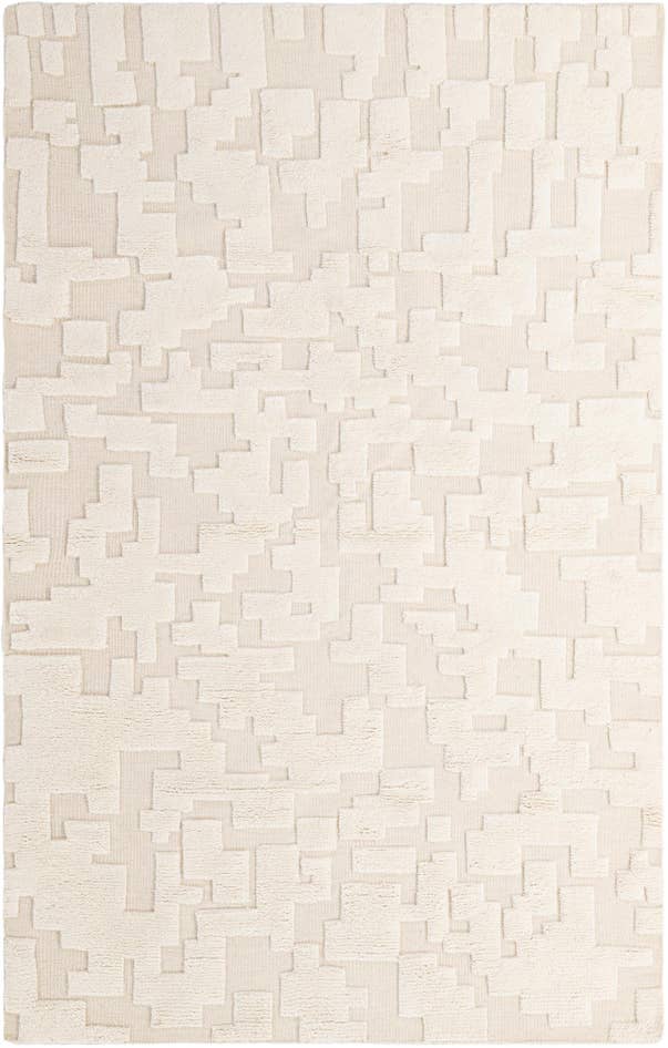 Detail image of 5' 2 x 8' 2 Hand Knotted Lana New Zealand Wool Rug