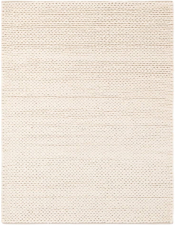 Detail image of 4' 1 x 6' 1 Hand Woven Lana New Zealand Wool Rug