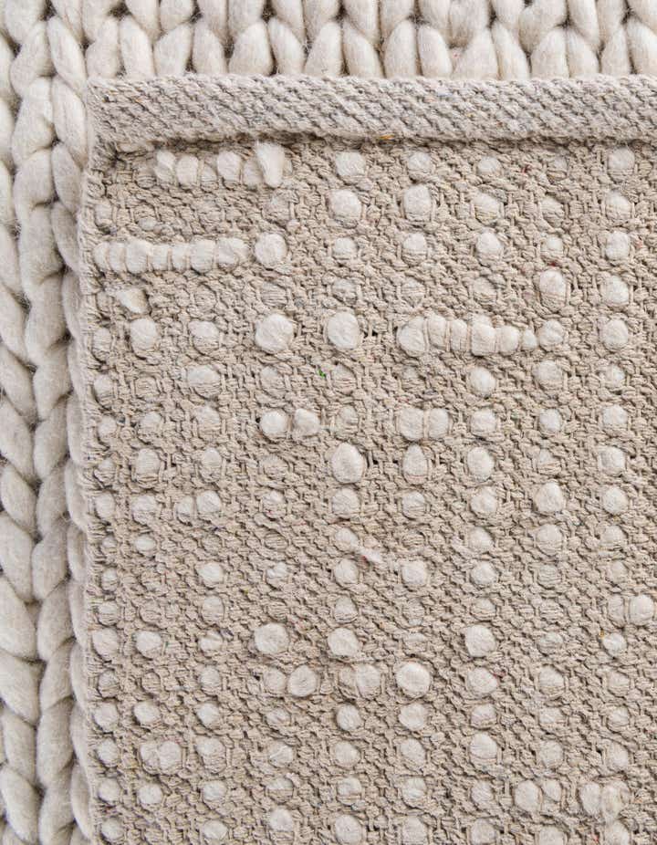 5' 1 x 8' Hand Woven Lana New Zealand Wool Rug