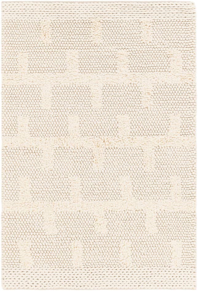 Detailfoto van 125cm x 185cm Handgeweven Lana New Zealand Wool Vloerkleed