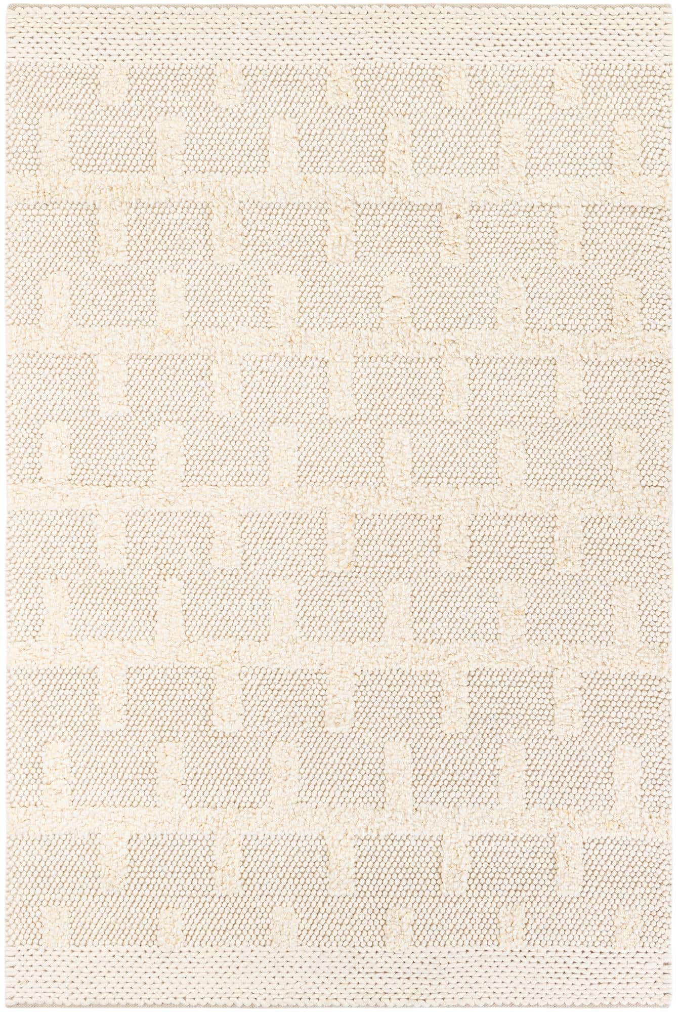 6' 1 x 9' Hand Woven Lana New Zealand Wool Rug