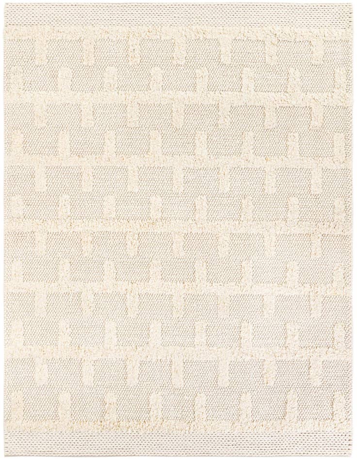 Detail image of 7' 10 x 10' Hand Woven Lana New Zealand Wool Rug