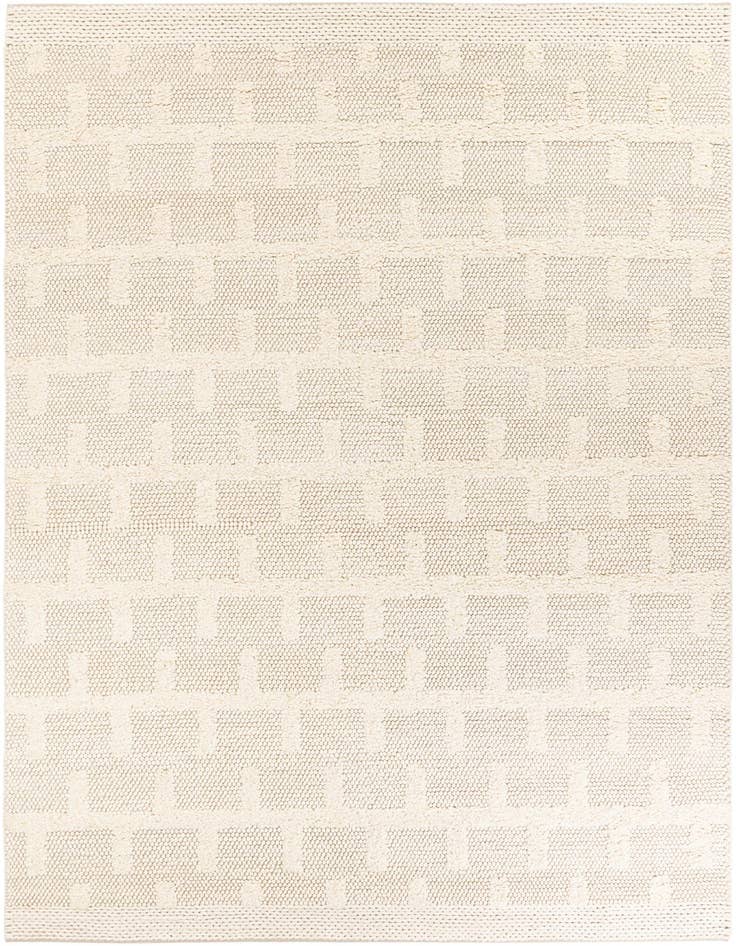 Detail image of 9' x 12' Hand Woven Lana New Zealand Wool Rug