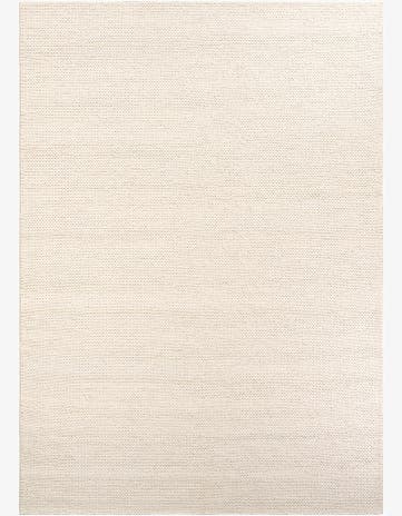 Ivory Hand Woven Lana New Zealand Wool Rug