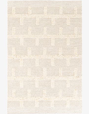 5' x 7' 8 Hand Woven Lana New Zealand Wool Rug