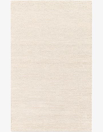 5' 1 x 8' Hand Woven Lana New Zealand Wool Rug
