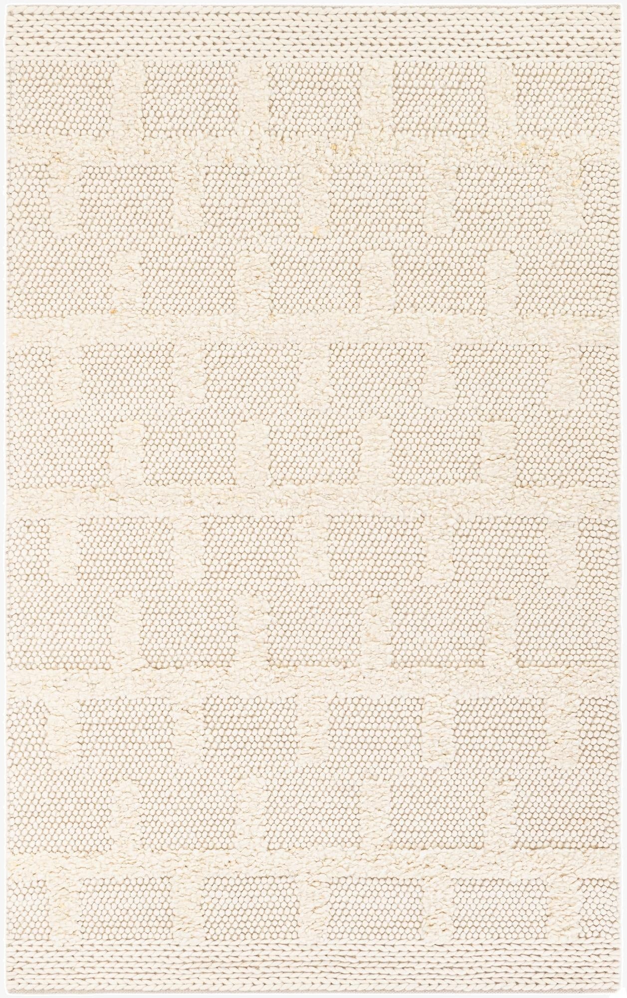 Primary image 5' 1 x 8'  Hand Woven Lana New Zealand Wool Rug